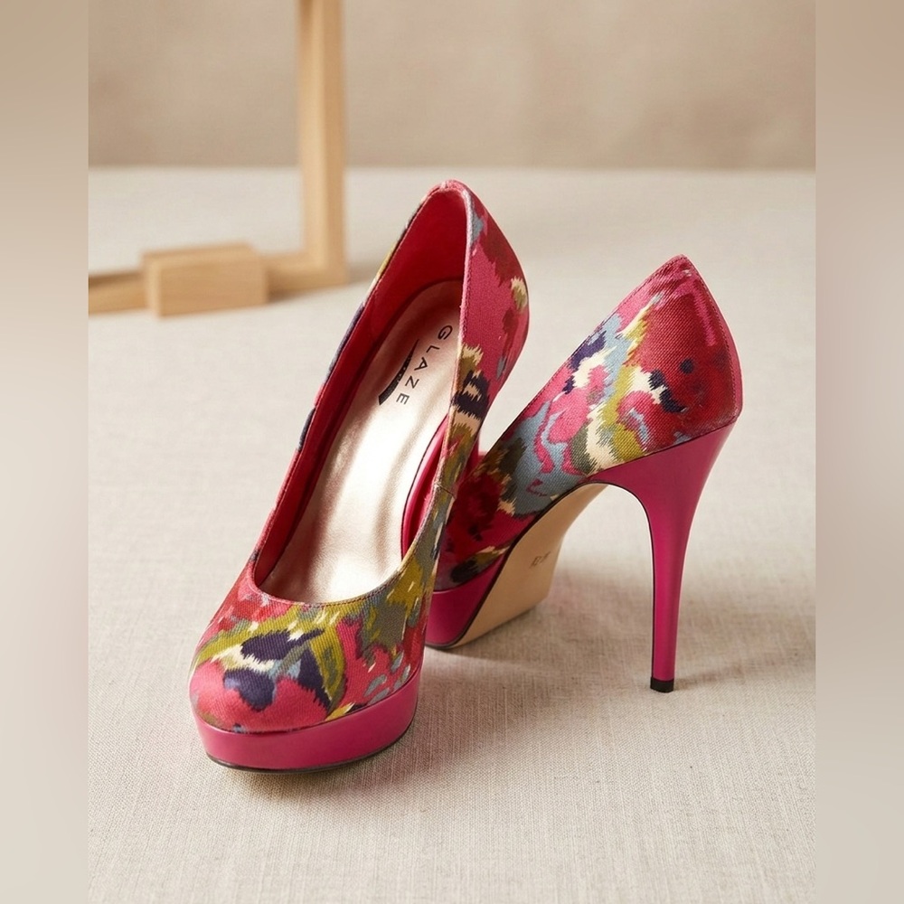 Pink Glaze Heels